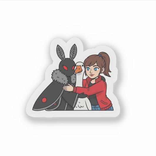 ハグ4グース シール (正面)