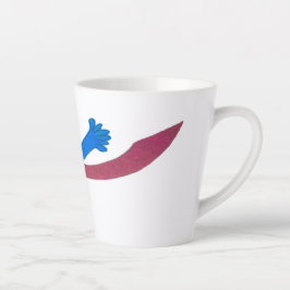 ハグ…っぽいラテマグ、飲むたびに愛を感じる カフェラテマグ