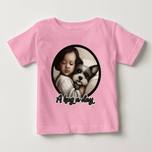 ハグ・アド・デイ ベビーTシャツ (正面)