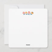 ハグ、ウェットノーズ、春ビベス – よくはしゃぐ Pet シーズンカード (裏面)