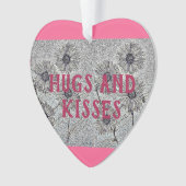 ハグ&キスアクリルオーナメント オーナメント (正面)