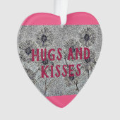 ハグ&キスアクリルオーナメント オーナメント (正面)