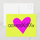 ハグ。キスキス。 ポストカード (正面/裏面)