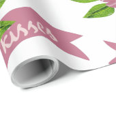 ハグ&キスギフトラッピング紙 ラッピングペーパー (ロールコーナー)