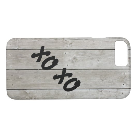 ハグ&キスズバーンボードiPhone 7ケース Case-Mate iPhoneケース (裏面(横))