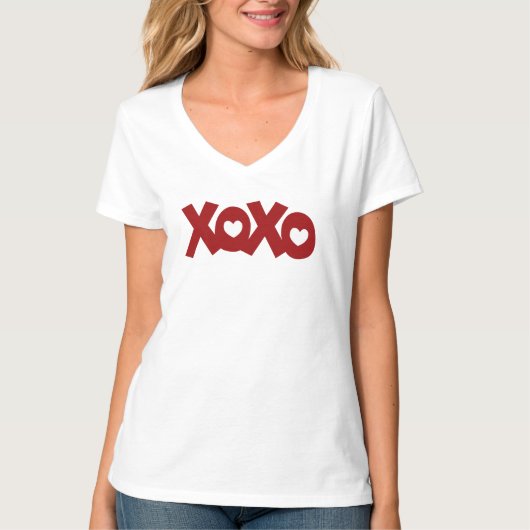 ハグ&キスラブ&ハート Tシャツ (正面)