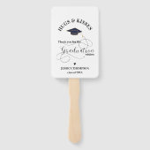 ハグ&キス写真2025卒業ありがとう ハンドファン (裏面)