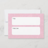 ハグ+キス教室バレンタイン – 赤面 招待状 (裏面)