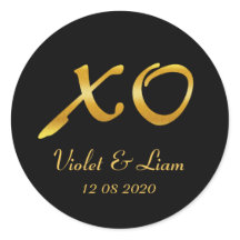 ハグ&キス結婚ズステッカー