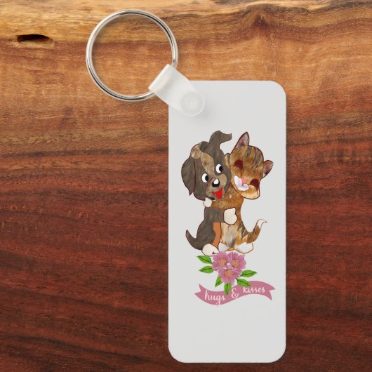 ハグ&キス キーホルダー (正面)