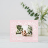 「ハグ&キス&バレンタインの願い」ハンドレター シーズンポストカード (スタンド正面)