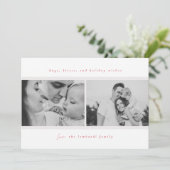 ハグ、キス、ホリデーウィッシュレッド 案内状 (スタンド正面)