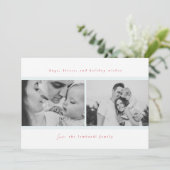 ハグ、キス、ホリデーウィッシュ 案内状 (スタンド正面)