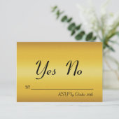 ハグ&キッス 返信 招待状 (スタンド正面)