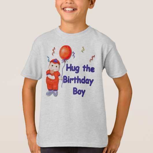 ハグ・ザ・誕生日・ボーイ Tシャツ (正面)
