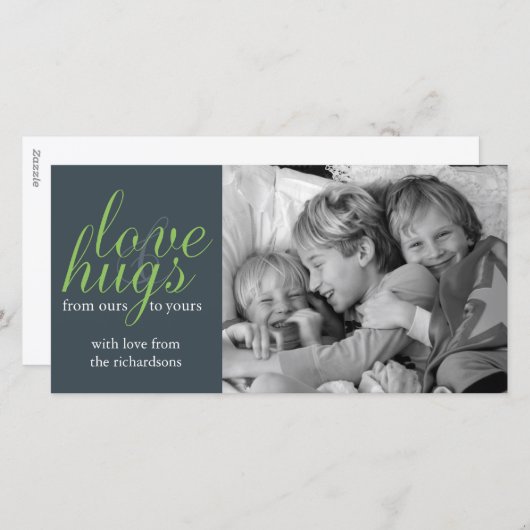 ハグ シーズンカード (正面/裏面)