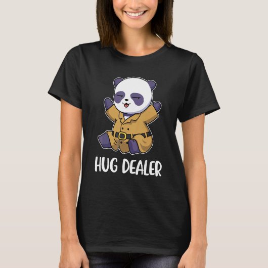 ハグ・ディーラーのパンダ Tシャツ (正面)