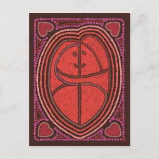 ハグ ポストカード