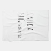 ハグ・マルガリータが必要 キッチンタオル (横)