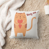 ハグ・ミー・キャットおもしろい クッション (ブランケット)
