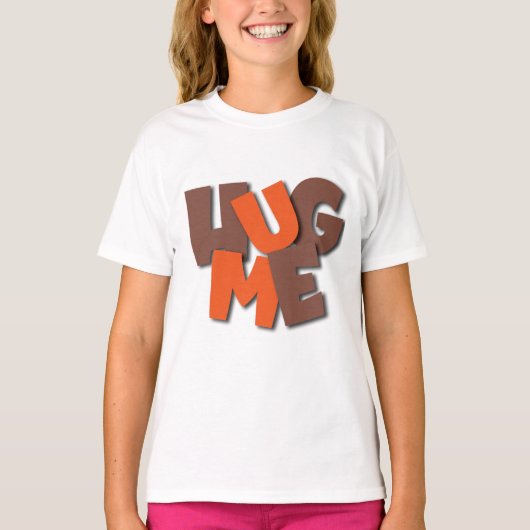 ハグ・ミー Tシャツ (正面)