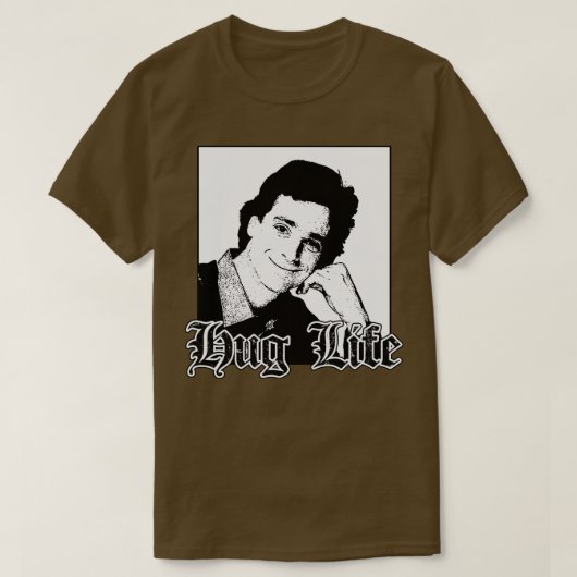 ハグ・ライフ Tシャツ (デザイン正面)