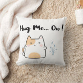 ハグ…痛っ! クッション (ブランケット)