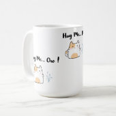 ハグ…痛っ! コーヒーマグカップ (正面左)