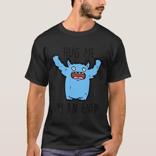 ハグMe Enfpパーソナリティタイプ Tシャツ (正面)