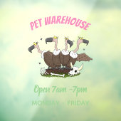 ハゲおもしろいイ漫画 ウィンドウサイン (シート3)