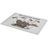 ハゲおもしろいイ漫画 カッティングボード (角)