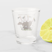 ハゲおもしろいイ漫画 ショットグラス (裏面)