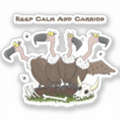 ハゲおもしろいイ漫画 シール (正面)