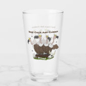 ハゲおもしろいイ漫画 タンブラーグラス (裏面)