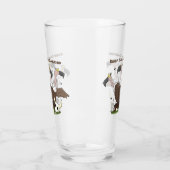 ハゲおもしろいイ漫画 タンブラーグラス (左)