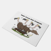 ハゲおもしろいイ漫画 ドアマット (アングル)