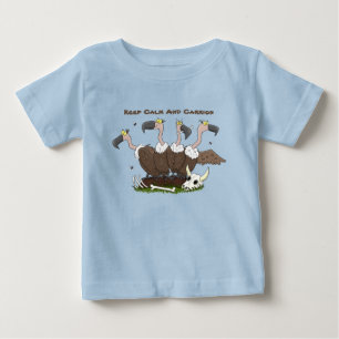 ハゲおもしろいイ漫画 ベビーTシャツ