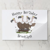 ハゲおもしろいイ漫画 ペーパーパッド (折り畳み)