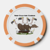 ハゲおもしろいイ漫画 ポーカーチップ (裏面)