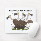 ハゲおもしろいイ漫画 マウスパッド (マウス)