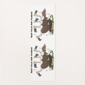 ハゲおもしろいイ漫画 ヨガマット (正面)