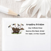 ハゲおもしろいイ漫画 ラベル (インサイチュ)