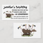 ハゲおもしろいイ漫画 名刺 (正面/裏面)