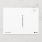 ハゲおもしろいワシ詩はがき、グランドパイーグル ポストカード (裏面)