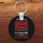 ハゲじゃなくてAのパネ太陽のルだ キーホルダー (正面)