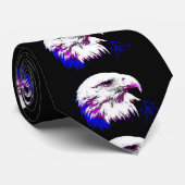 ハゲのアメリカワシのネックタイ ネクタイ (ロール)