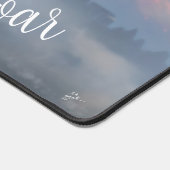 ハゲのイーグルの山の野生生物感動的 デスクマット (コーナー)