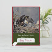 ハゲのイーグルクリスマスカード シーズンカード (スタンド正面)