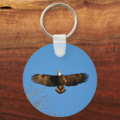 ハゲのイーグルソアリング1 キーホルダー (正面)