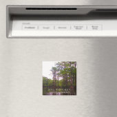 ハゲのヒノキ湿地、大きな茂み国家保存 マグネット (インサイチュ (食洗機))